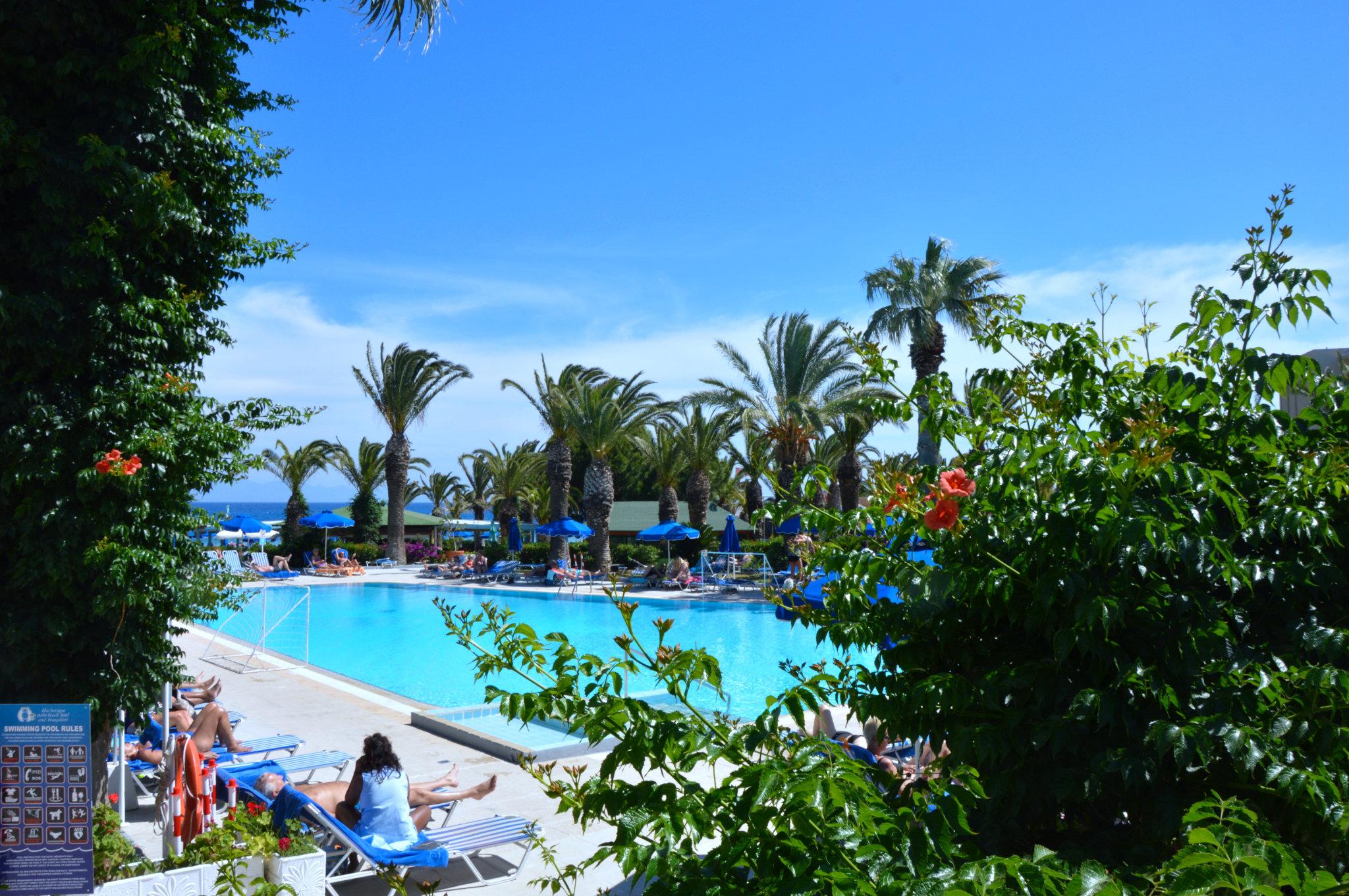 Hotel Blue Horizon Ialisos Exterior foto