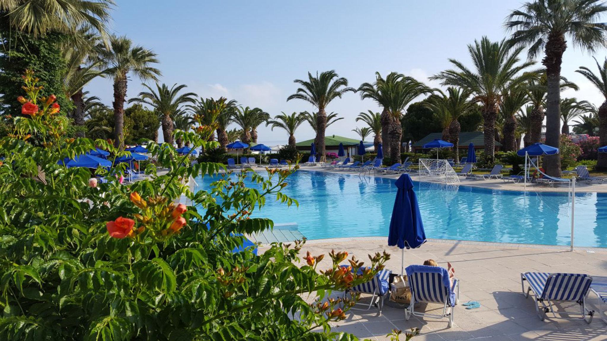 Hotel Blue Horizon Ialisos Exterior foto