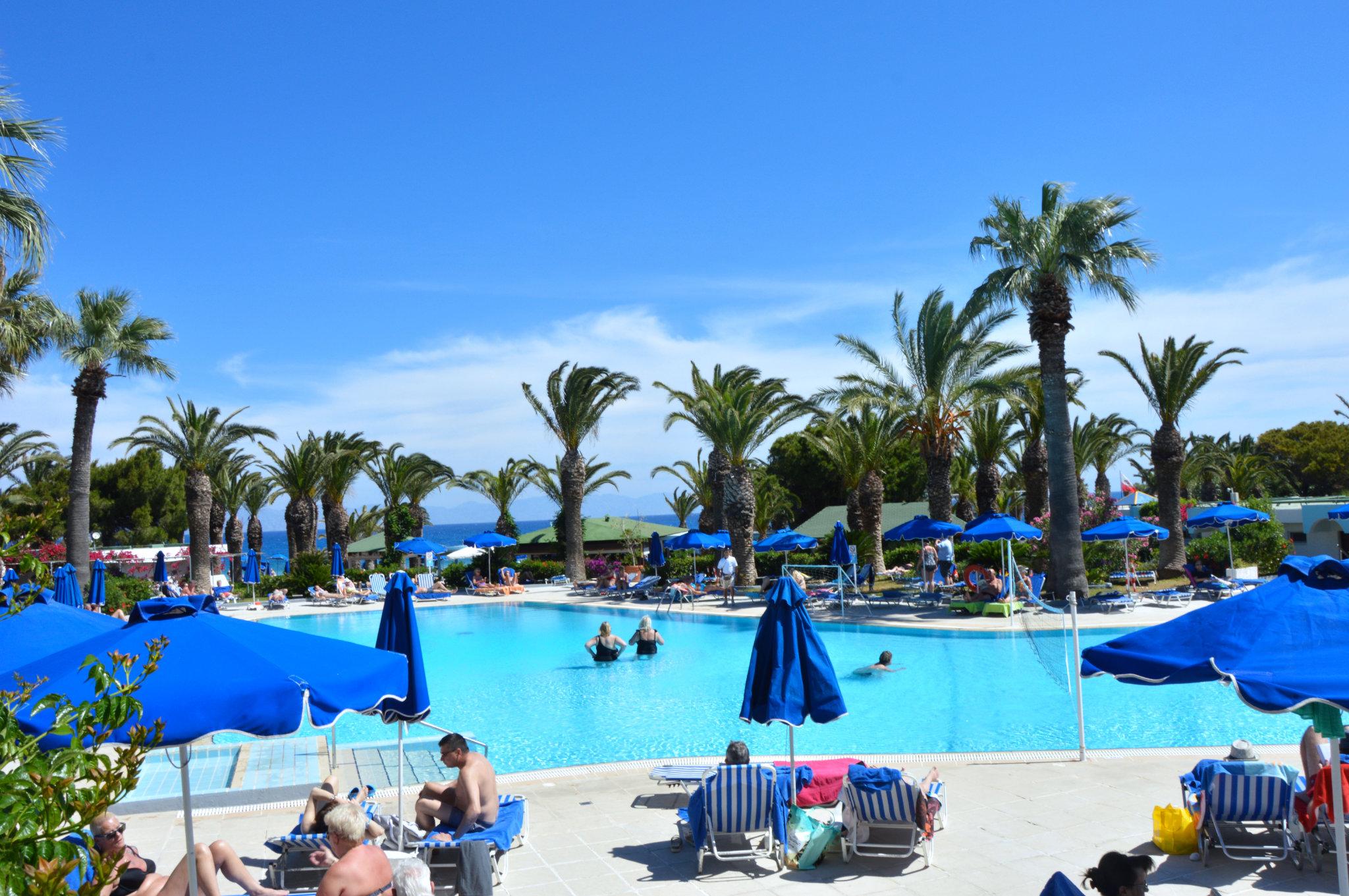 Hotel Blue Horizon Ialisos Exterior foto